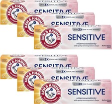 "Sensitive Teeth  Gums Toothpaste, 6 Pack, Refreshing Mint, Anticavity Fluoride