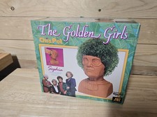 The Golden Girls Sophia Chia Pet Decorative Handmade Pottery Planter New In Box