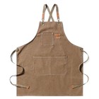 [FREESE] Outdoor Apron Men's Camping Work DIY Craftsman Chef work apron Thick Co