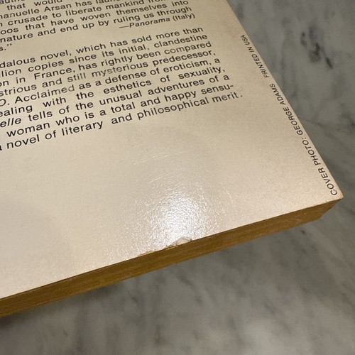 Emmanuelle by Emmanuelle Arsan Grove Press 1971 Dell paperback VERY GOOD - Bild 15 von 16