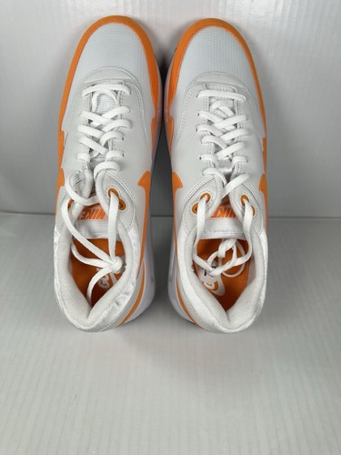 Größe 13 Nike Air Max 1 86 OG Golfschuhe Stollen weiß orange DV1403-118 NEU - Bild 6 von 8
