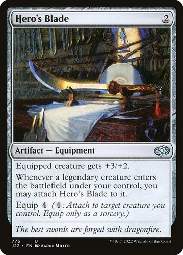 [MTG] Hero's Blade (776) (J22) NM - Picture 1 of 1