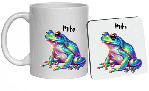 Personalisierte Kaffeetasse Tier Tasse 11 Unzen Geschenk Tee Glitzer schillernd Kunst Skizze - Bild 24 von 63