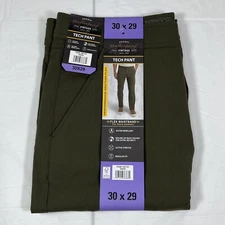 Weatherproof Vintage Excursion Tech Pant, Hiking, Men’s 30x29, GREEN, NEW