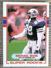 Michael Irvin 1989 Topps #383 RC Rookie Dallas Cowboys