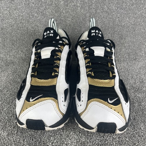 Nike Air Max Tailwind 4 nero oro metallizzato bianco taglia UK 6 - Foto 3 di 11