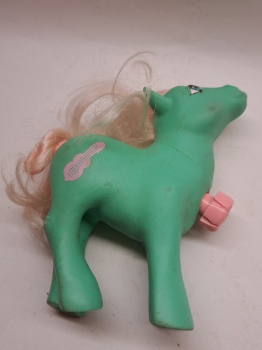 Vintage G1 Hasbro My Little Pony Dance N Prance PLAYER Works Smoke Free Home - Picture 7 of 8
