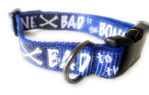 Collares y cables Bad to the Bone para perro (azul) - hechos en Australia - Imagen 5 de 8