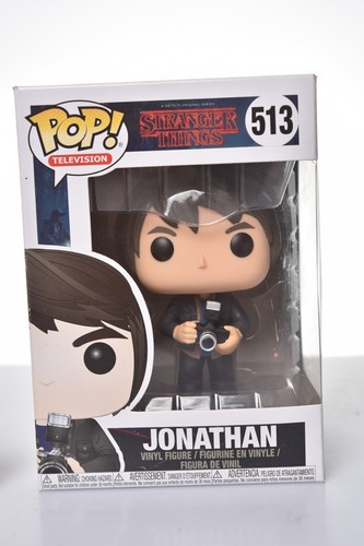 Funko Pop! Stranger Things Jonathan 513 w Protector - Picture 2 of 8