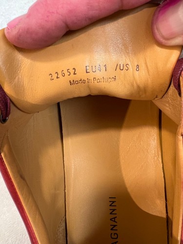 Magnanni Ibiza Premium Leather Mens Trainers Size UK 9 (Eur 43) G2 - Picture 11 of 11