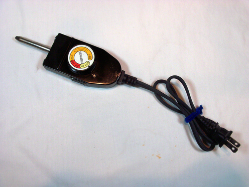 CHEFMAN TP-01 -- Electric Temperature Heat Control Controller Probe - Black EUC