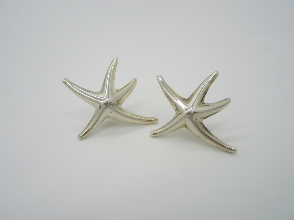 【Tiffany & Co】Elsa Peretti Starfish ピアス Tiffany & Co. Elsa Peretti Starfish Diamond Stud Earrings