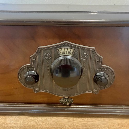 Antique C.1928 A.C Dayton A-C 65 mahogany cased tube valve radio ~ VERY RARE - Picture 3 of 12