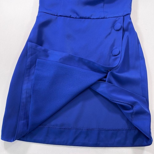 Revolve NBD Tere Mini Dress in Bright Cobalt Blue Size XX-Small NEW! - Picture 12 of 12
