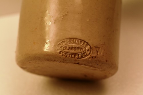 Antique Port Dundas Glasgow Pottery Stoneware Bottle Salt Glazed Collectibles " - Picture 9 of 11
