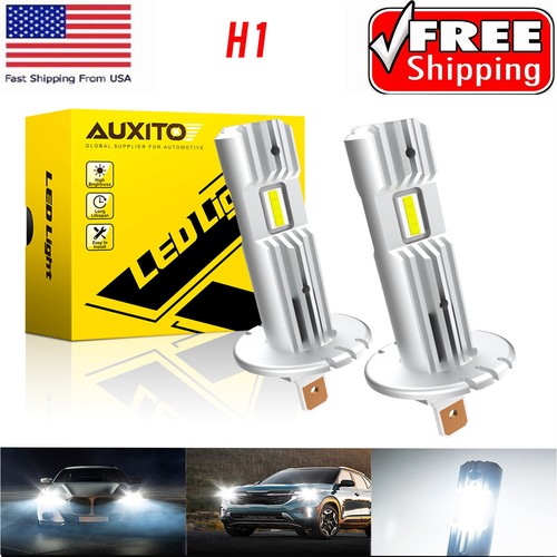 Kit de conversión de bombilla de faro LED AUXITO H1 haz bajo alto 6500K súper blanco NUEVO - Imagen 13 de 15
