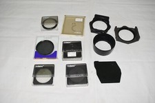 Camera Accessory LOT: Cokin Chromofilter Hoya Canon Filters, parts