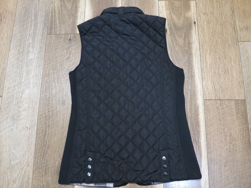 41 Hawthorn Women's Black Lined Full Zip Quilted Vest Sz S - Picture 9 of 11
