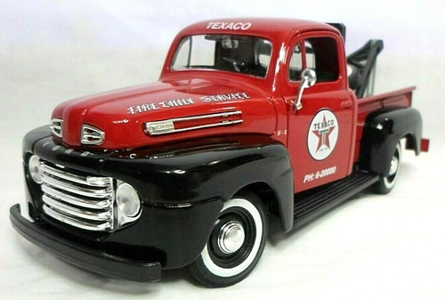 Texaco 1949 Ford F1 Diecast Tow Truck Bank Limited Edition w/Certificate - Picture 2 of 12