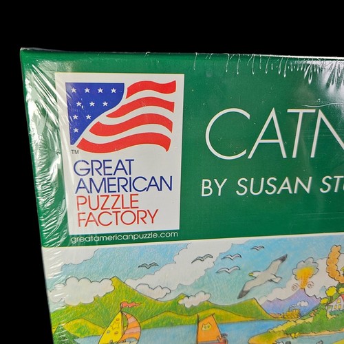 Susan Sturgill Cat Art CATNIP 2000 GAPF Puzzle Within A Puzzle Vintage Sealed - Picture 2 of 12