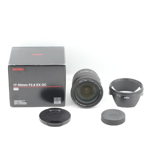 【EXC+++++ w/Box】 Sigma AF 17-50mm F2.8 EX DC HSM For Pentax K Mount From Japan