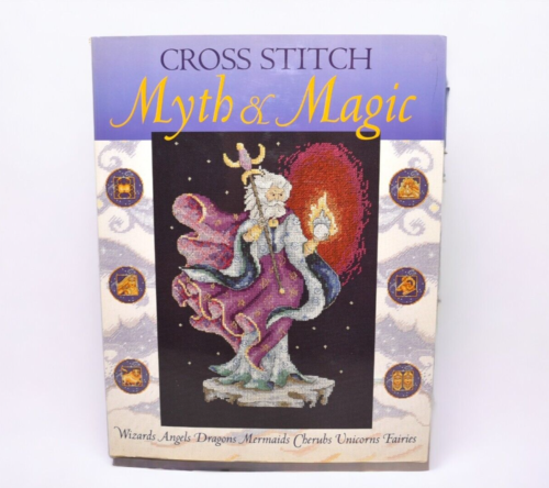 Kreuzstich Mythos & Magie Zauberer Engel Drachen Meerjungfrauen Cherub Einhorn Feen
