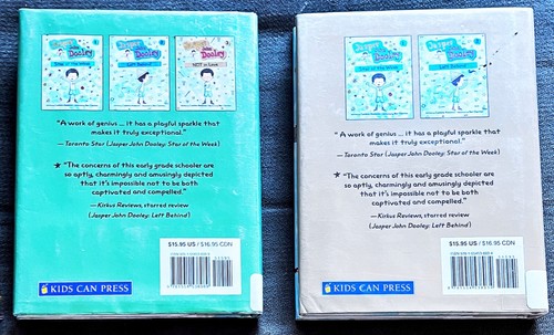 Posten 2 HCDJ EXLIB Bücher Jasper John Dooley Sie sind in Schwierigkeiten NICHT Liebe Sehr guter Zustand Kostenloser Versand - Bild 3 von 4