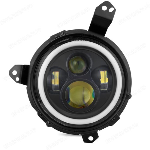 LED Halo Headlights Combo for Jeep Wrangler JL JLU Gladiator 2018 19 20 21 US - Picture 17 of 20