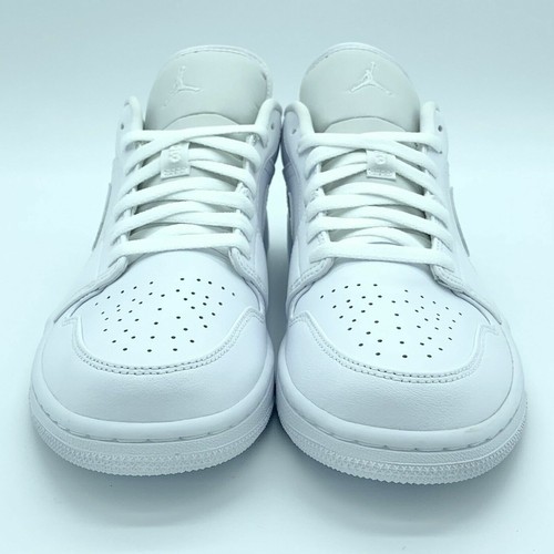 WMNS Nike Air Jordan 1 Low 5-12 Triple Blanco AO9944-111 - Imagen 2 de 3