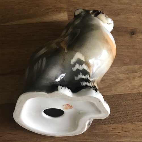 Vintage Lomonosov Imperial Russian Porcelain Pallas Wild Cat 6" Figurine USSR - Picture 15 of 19