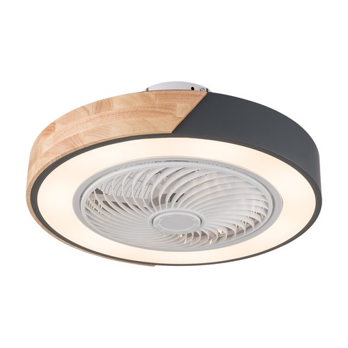 22'' Modern Ceiling Fan with Remote Control & Adjustable LED Lighting - Picture 9 of 13