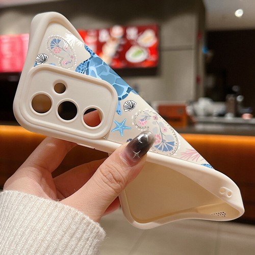 Etui Pour Samsung S25 Edge S24 Ultra S23 S22 A06 A15 A55 Coque Tortues Antichoc - Zdjęcie 2 z 20