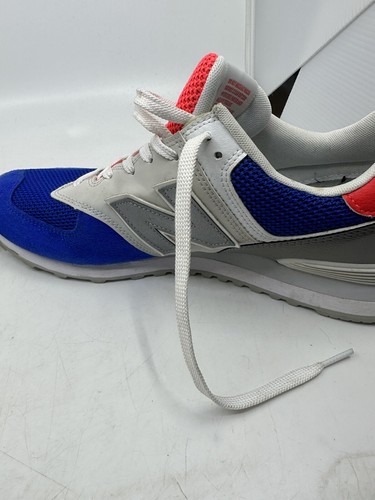 New Balance Mens 574 Running Shoes Multicolor ML574MSC Suede Low Top Size 12 - Picture 7 of 10