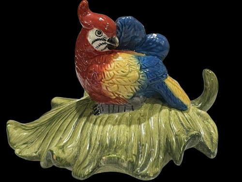 Kaldun & Bogle Sansibar Affe und Papagei Milchkännchen / Teekanne handbemalt Keramik - Bild 14 von 24