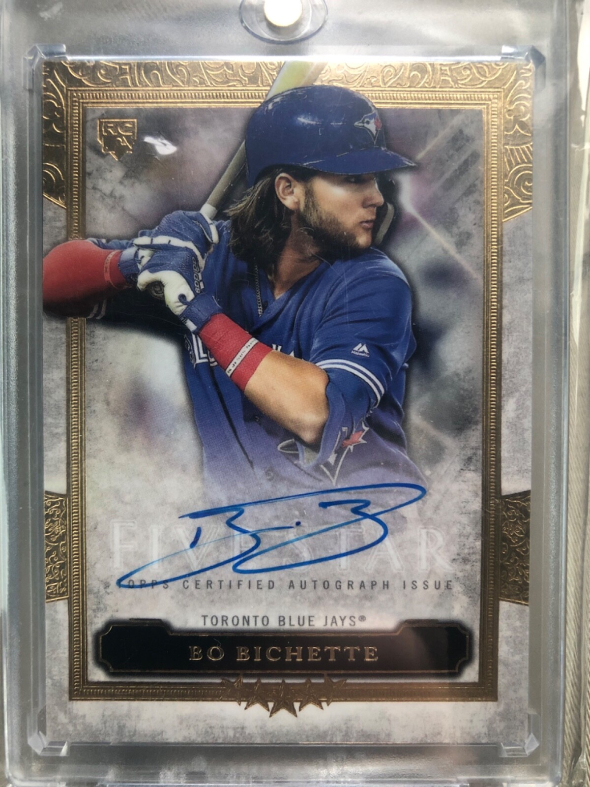 2020 Topps Five Star Autographs Bo Bichette RC - FSA-BB Toronto Blue Jays