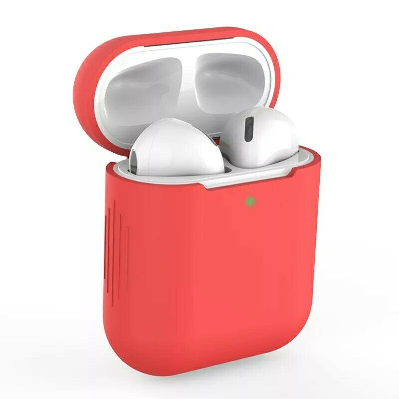 Soft Silicone Case Earphones for Apple Airpods case Bluetooth Wireless Earphone - Picture 3 of 6