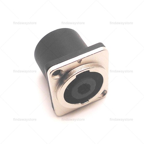 4pcs AFT 4 Pole Speakon Chassis Panel Mount Connector w/ Metal for Neutrik NL4MP - Picture 4 of 6