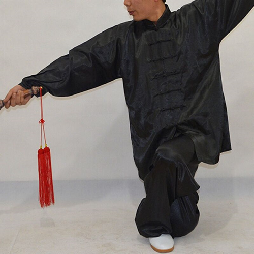 Uniforme de Artes Marciales Unisex Kung Fu Traje Disfraz Tai Chi Ropa de Rendimiento Nuevo - Imagen 11 de 18