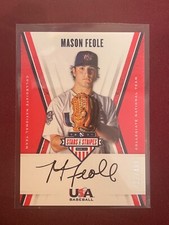 2019 Panini Stars and Stripes Signatures Auto /499 Mason Feole