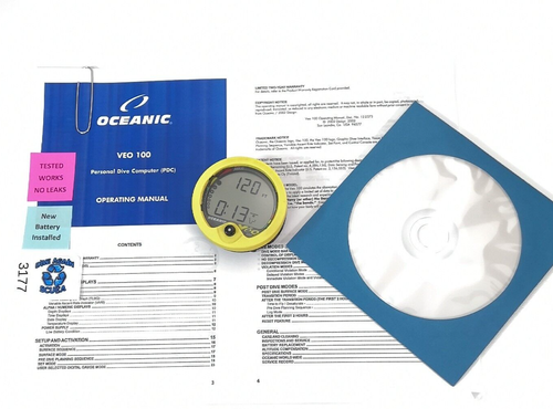 Oceanic Veo 100 Scuba Dive Computer Puck Module Diving Veo100 Diving #3177 - Picture 2 of 13