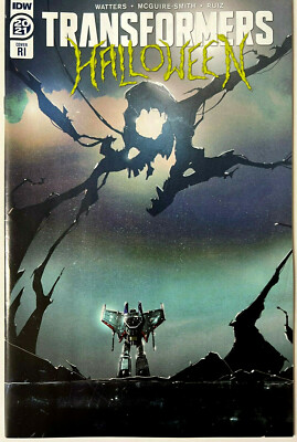 Transformers Halloween Special Livio Ramondelli 1:10 Exclusive Variant  IDW 2021