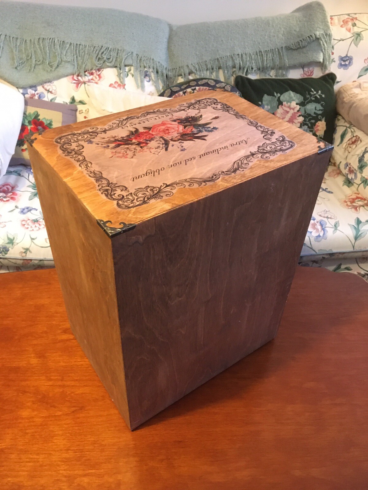 vintage style desktop tidy / small filing eBay