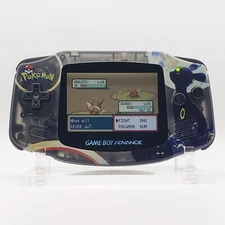 Umbreon Game Boy Advance Funnyplaying Backlit IPS Screen Pokemon Theme Eevee