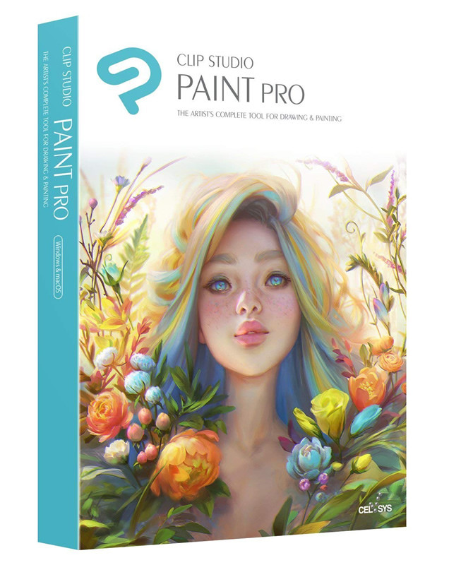 Clip Studio Paint Pro V. 1 Win/Mac - PREMIUM Edition - Retail Box