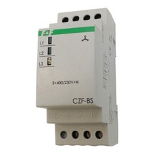 Netzüberwachung Relais Phasenwächter Spannung Phasenüberwachung CZF-BS F&F 3
