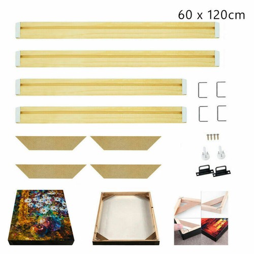 Stretcher Wall Gallery Strips Bar Professional Frame Canvas Pine Art DIY Wooden - Picture 17 of 36