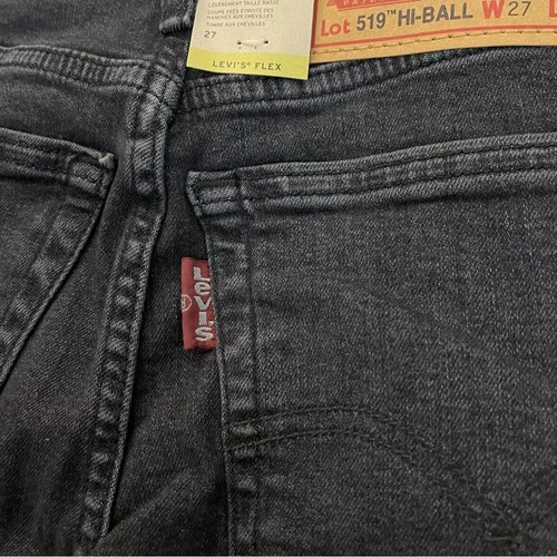 Jeans Levi’s 519 Extreme ajustados de bola alta W27 x L30 nuevos con etiquetas - Imagen 9 de 11