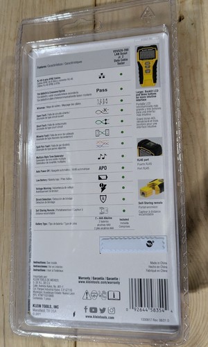 Klein Tools LAN SCOUT JR. 2 Data Cable Tester, Model #VDV526-200 - NEW / SEALED - Bild 2 von 2