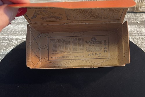 Gafas de seguridad Wilson vintage, gafas de motocicleta, Steampunk IOB caja original! - Imagen 11 de 12