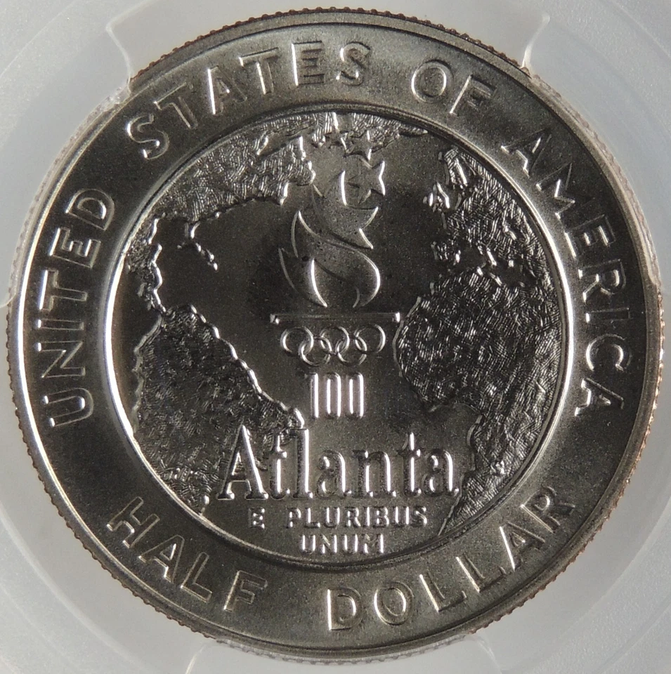 1995-S 50C BASEBALL COMMEMORATIVE HALF DOLLAR PCGS MS70 #44610793 TOP POP! - Image 4 of 4